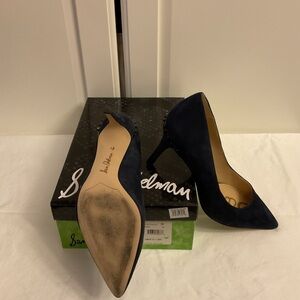 Sam Edelman Dark Blue Heels